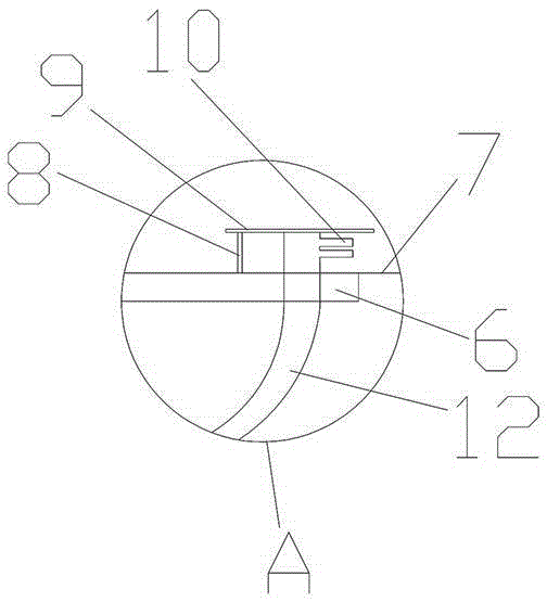 Printing knife rest system based on intaglio printing and working method thereof