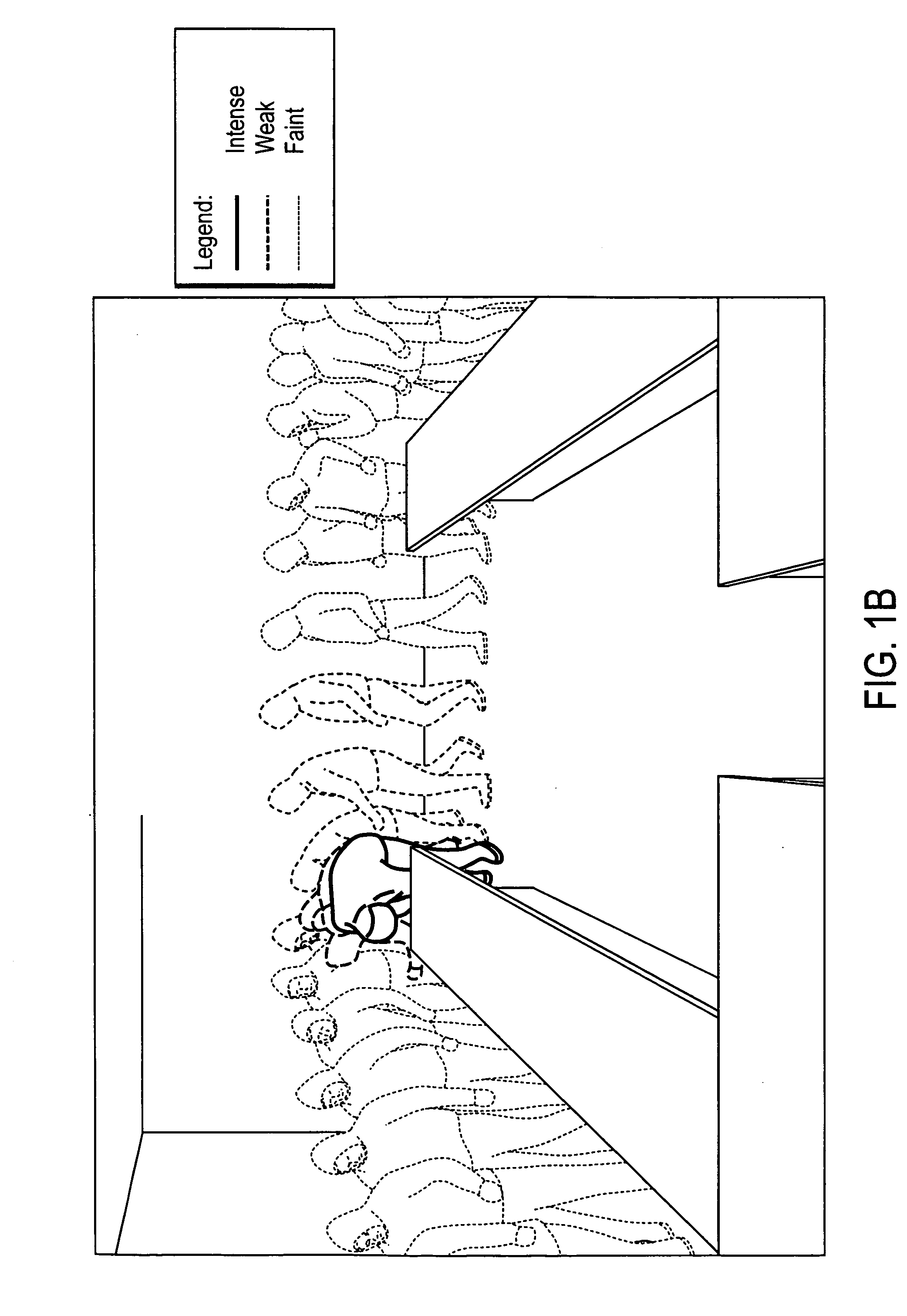 Methods and interfaces for visualizing activity across video frames in an action keyframe