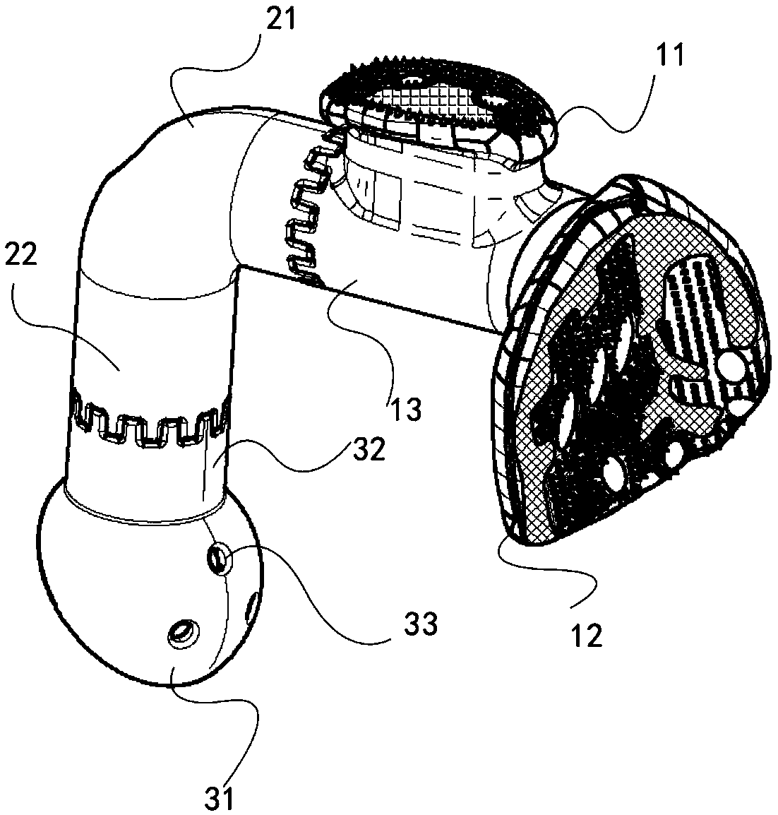 Sacrum and pelvis combined prosthesis