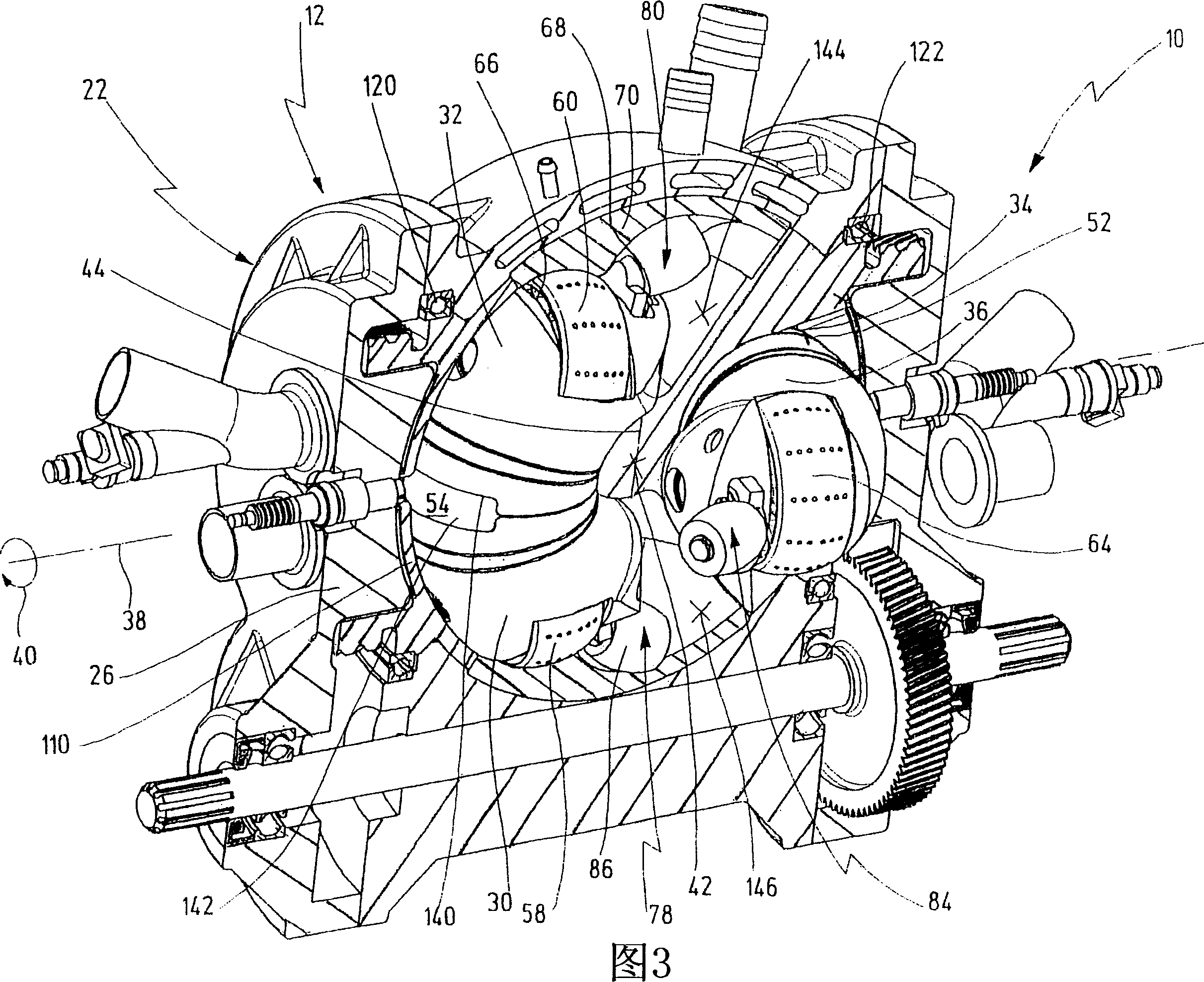 Oscillating piston engine