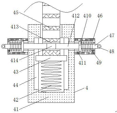 Adjustable inner wall polishing machine for corrugated pipe