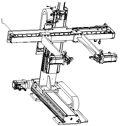 Turntable-type coating machine for lithium battery