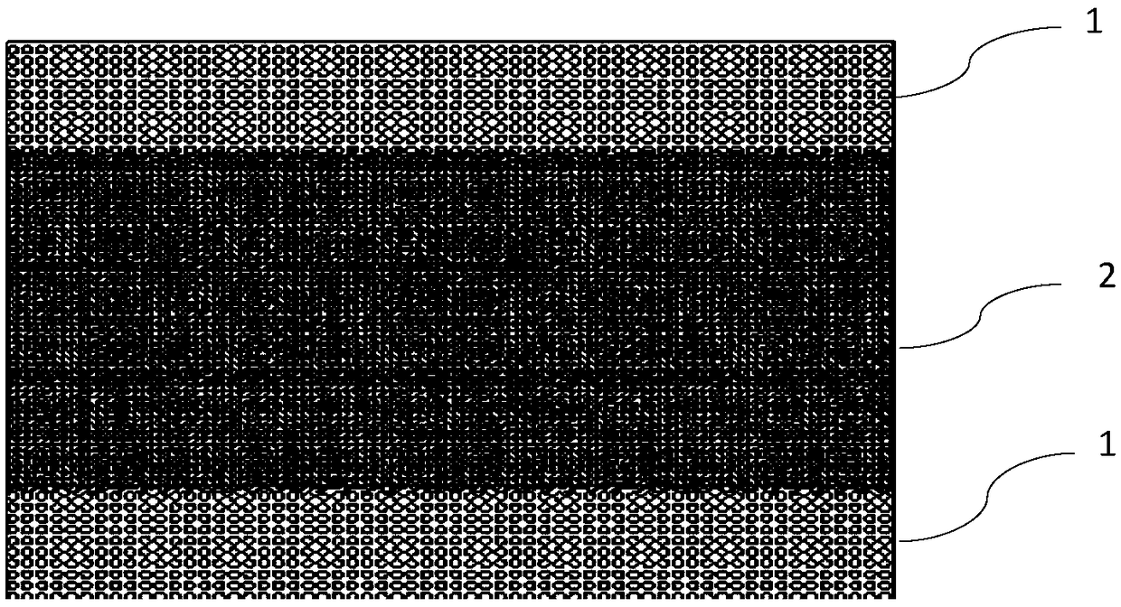 Ultra-thin high-strength compound man-made art slabstone and preparation method thereof