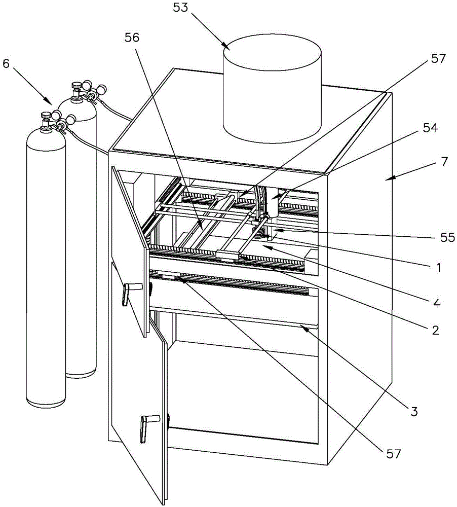 Metal three-dimensional printing method and equipment