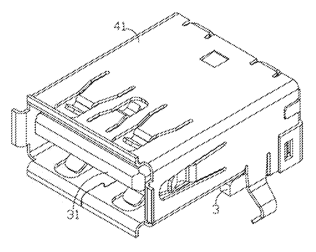 Universal serial bus connector