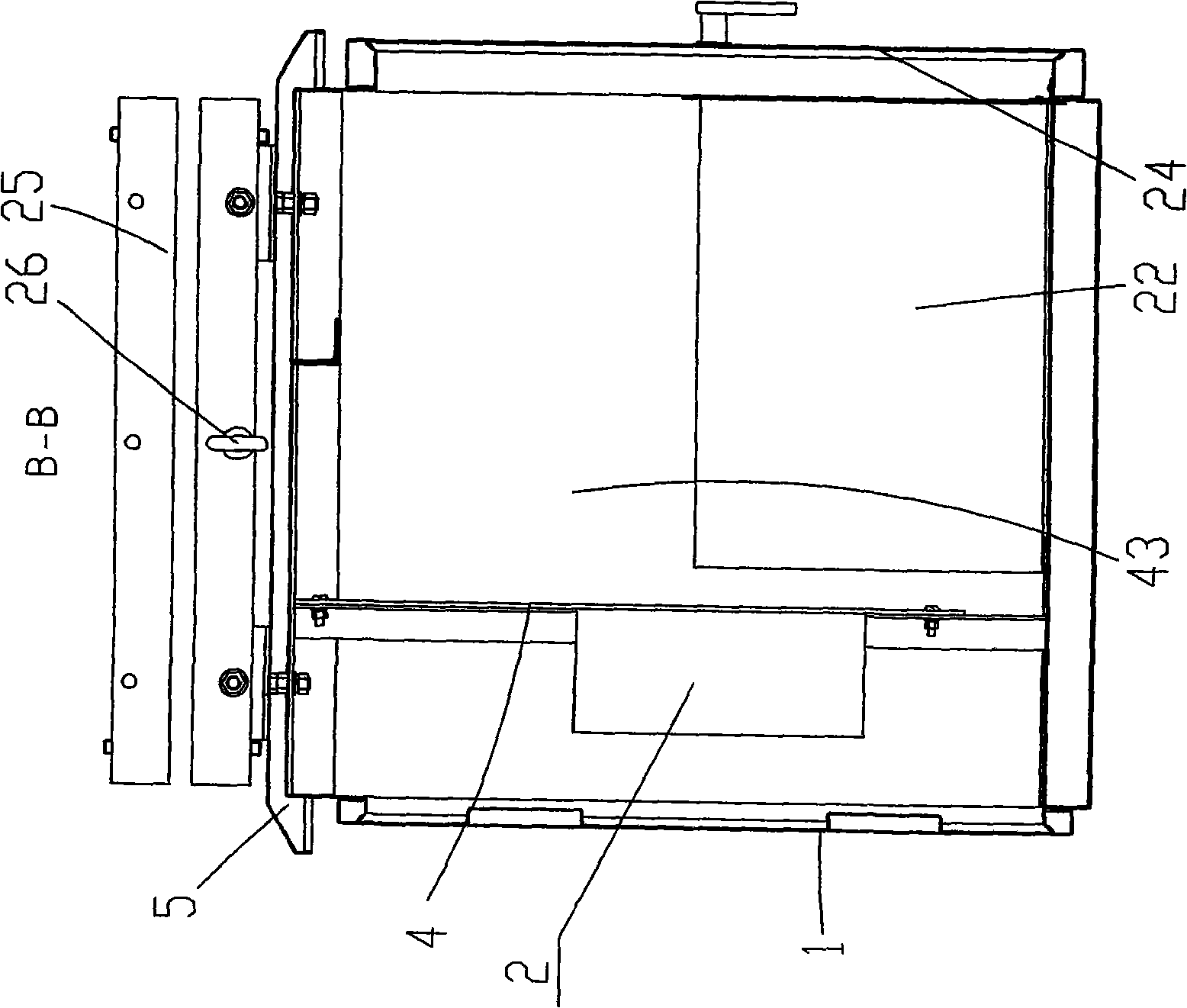 AC low-tension intelligent type comprehensive distribution box device for public transformer substation