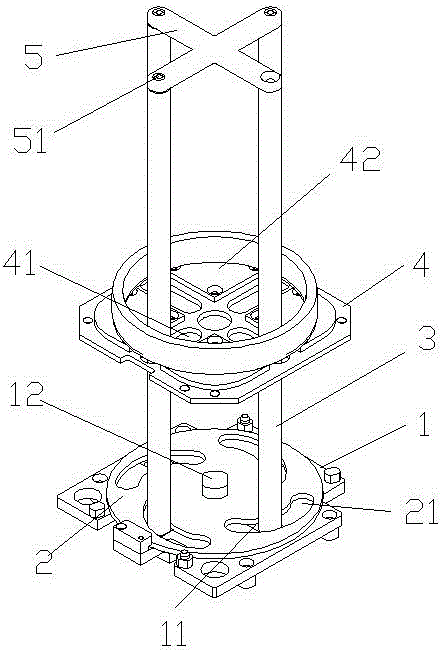 Annular product storage device with adjustable size