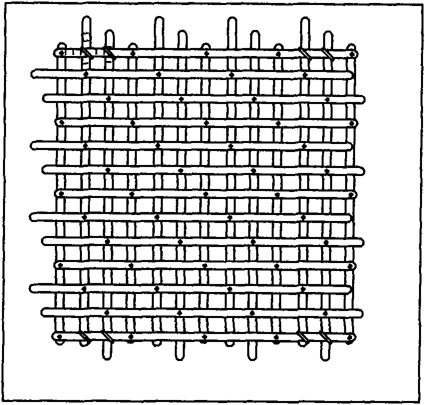 Grouping type mesh screen with continuously adjustable mesh size