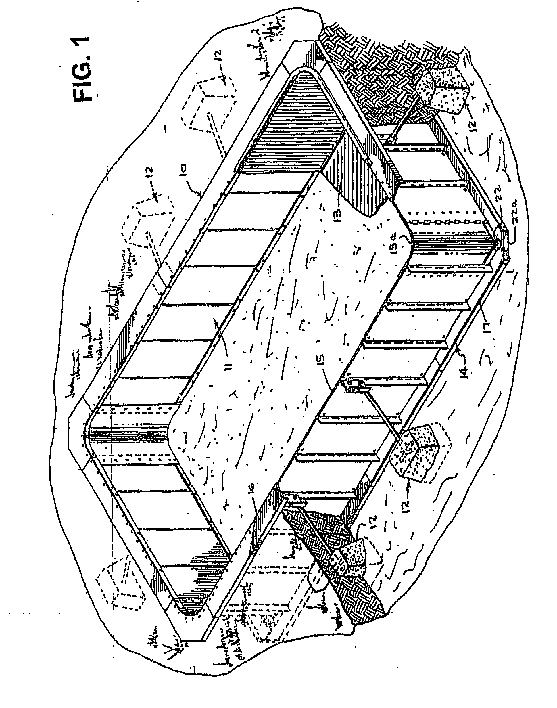 Modular pool constructive design