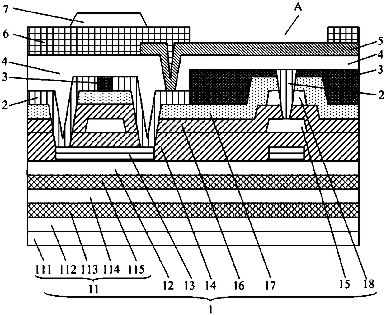 OLED substrate and manufacturing method thereof, and display device