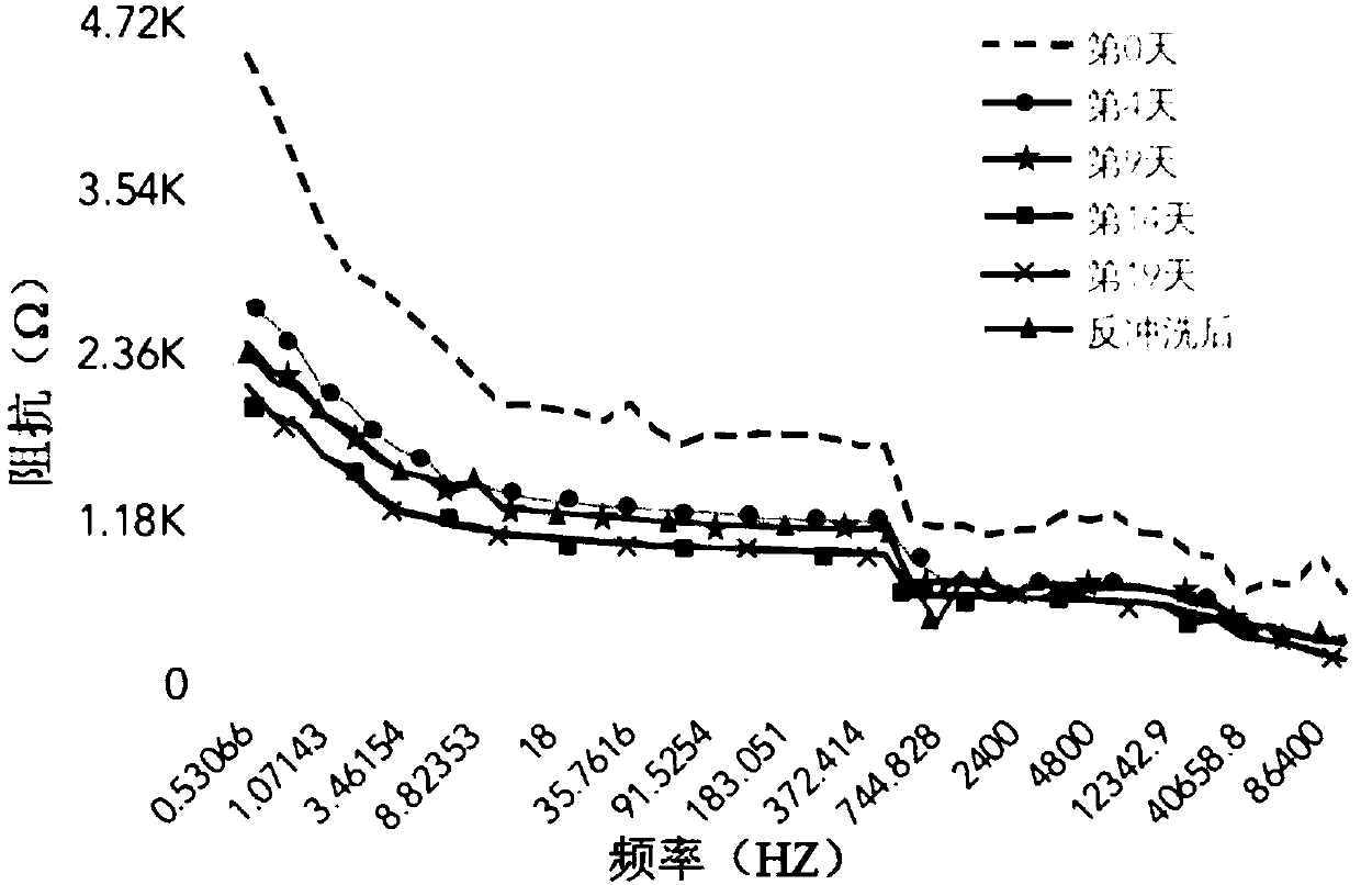 Denitrification filter backflushing precise control device and operating method