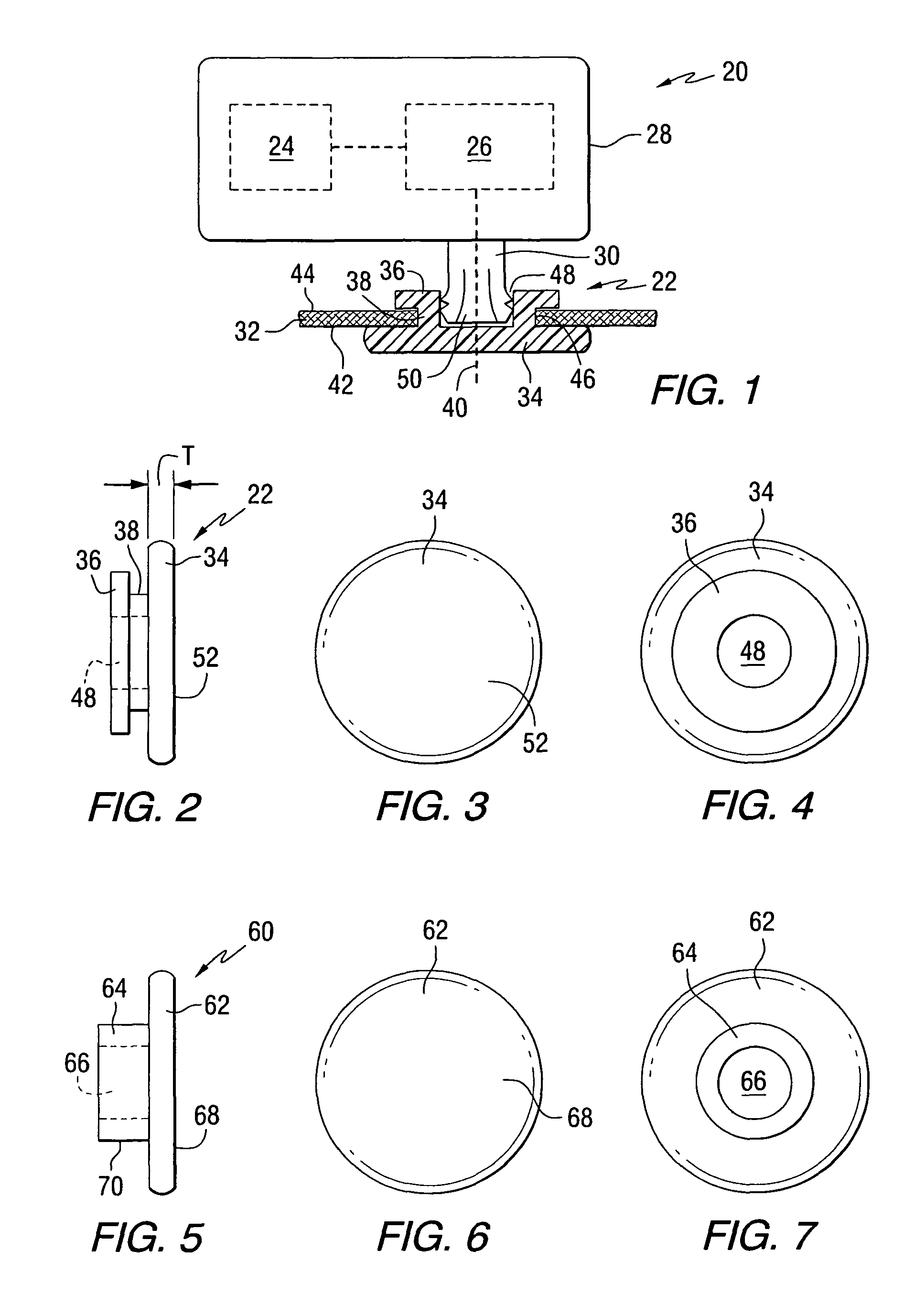 Bone conduction hearing aid fastening device