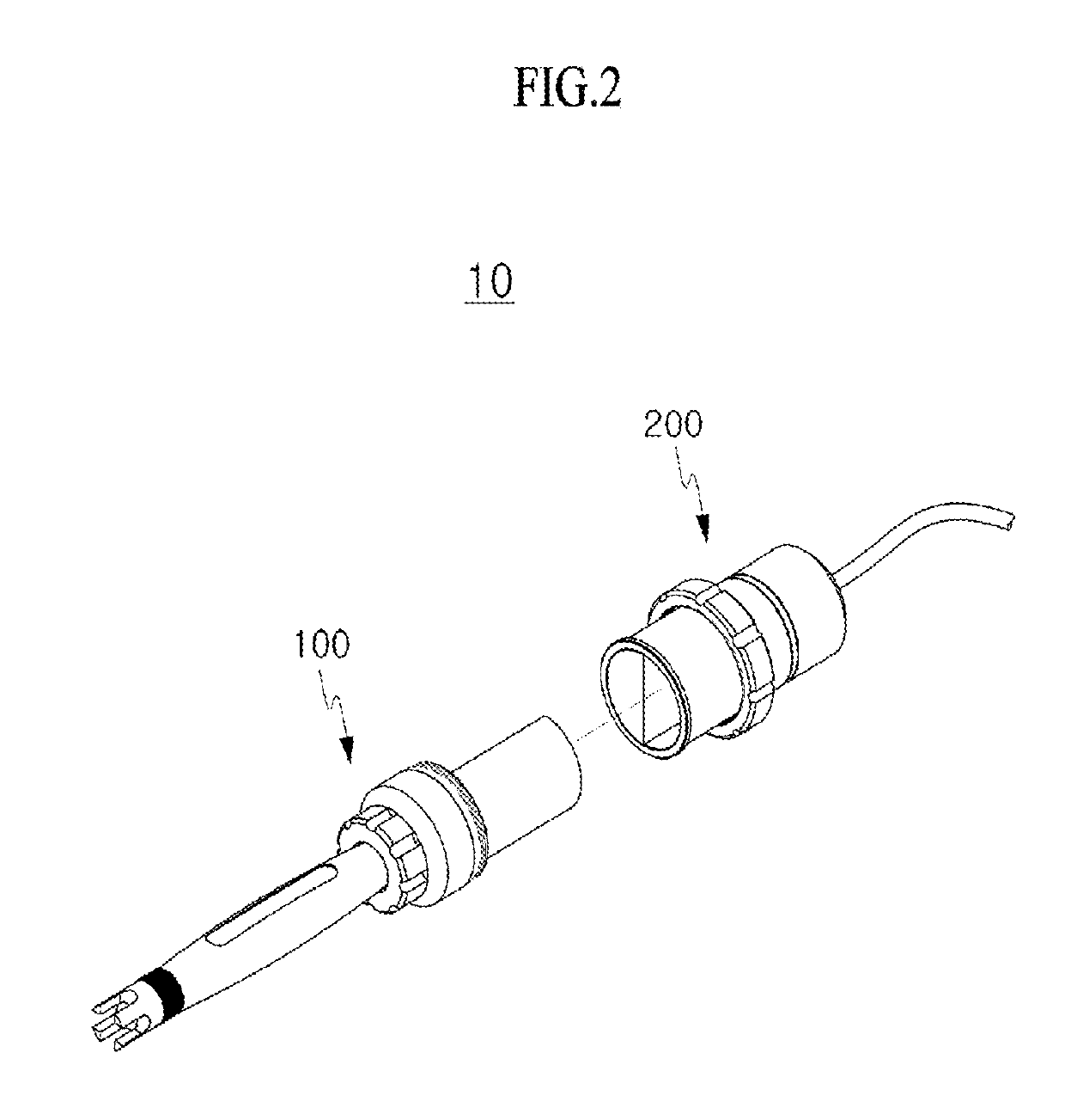 Sensor module, connector module, and water quality measuring device comprising the same