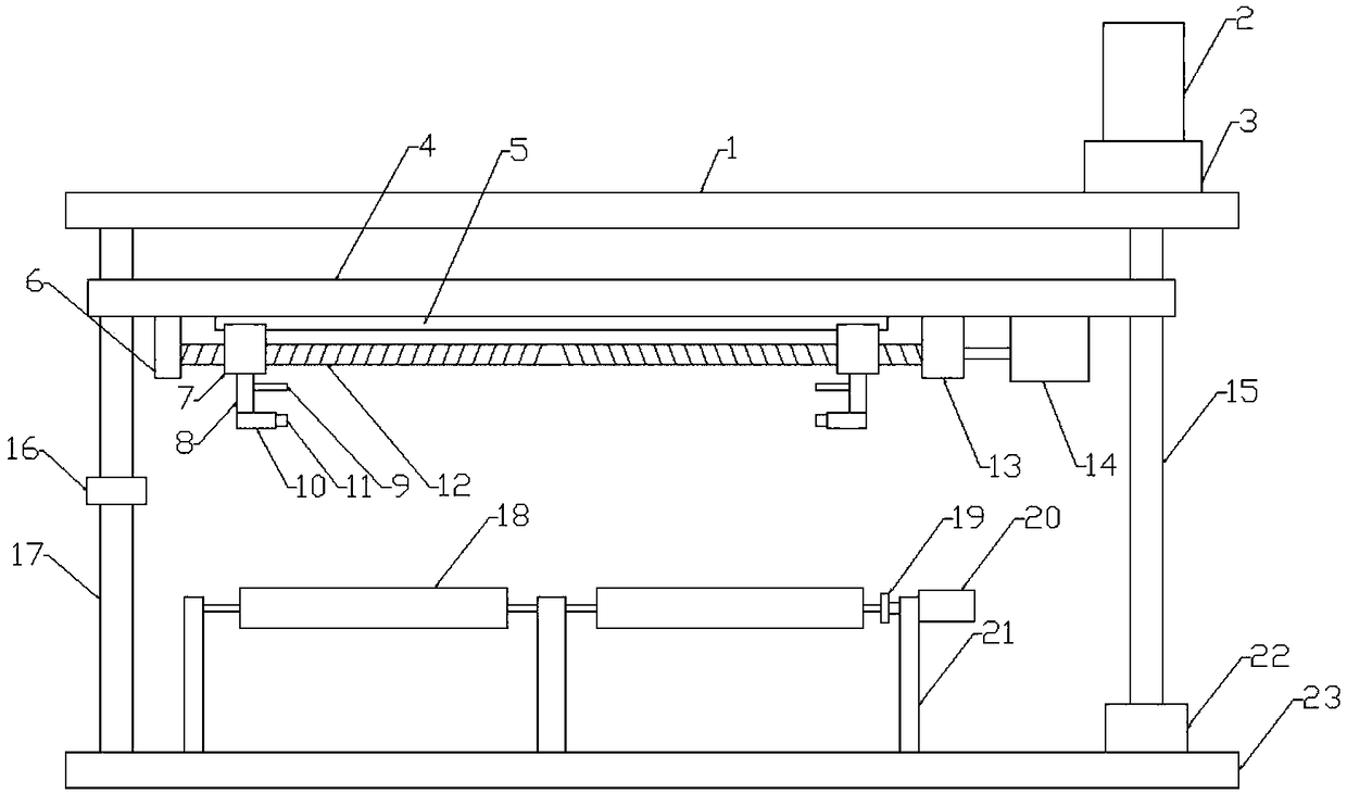 Correcting device for rectangular plate splicing