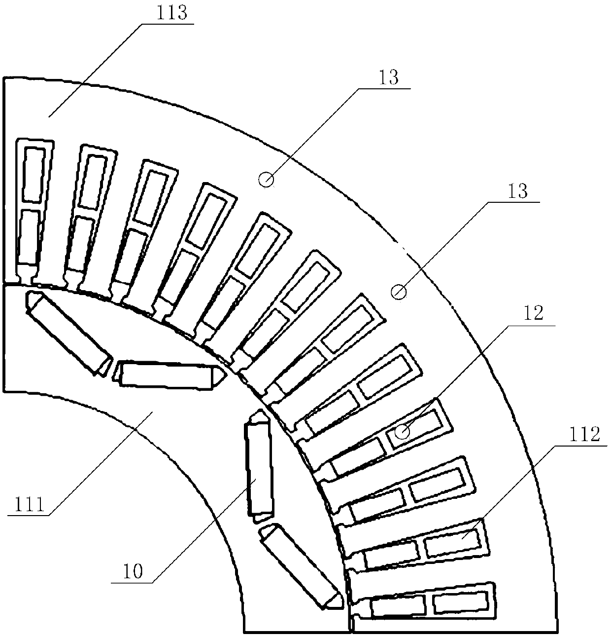 Estimation method of rotor temperature of electric motor