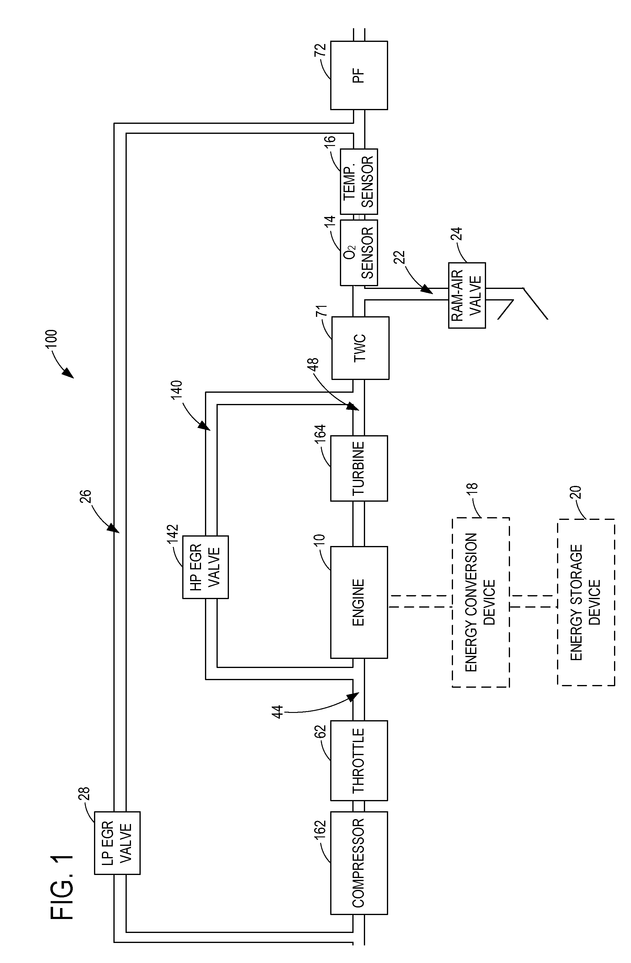 Particulate filter regeneration in an engine