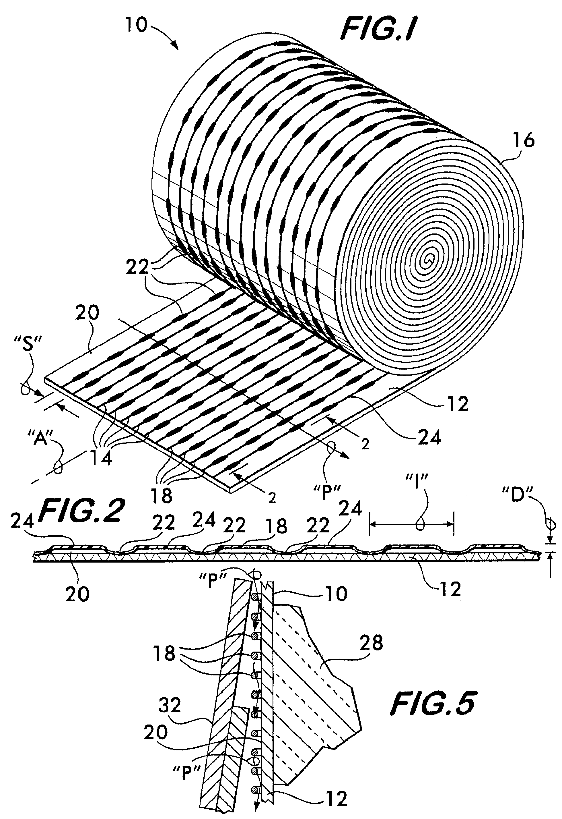 Drainage-promoting wrap for an exterior wall or roof of a building