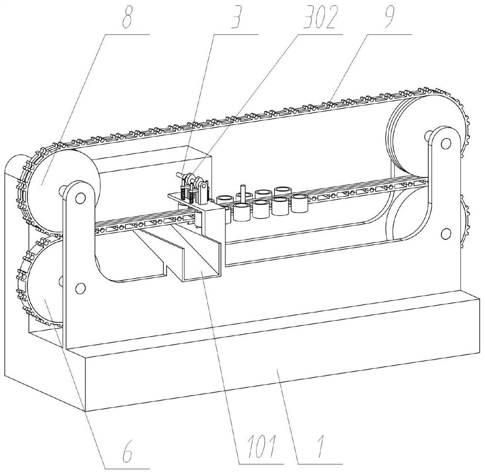 PPR pipe fitting forming runner cutting device for municipal water supply pipeline