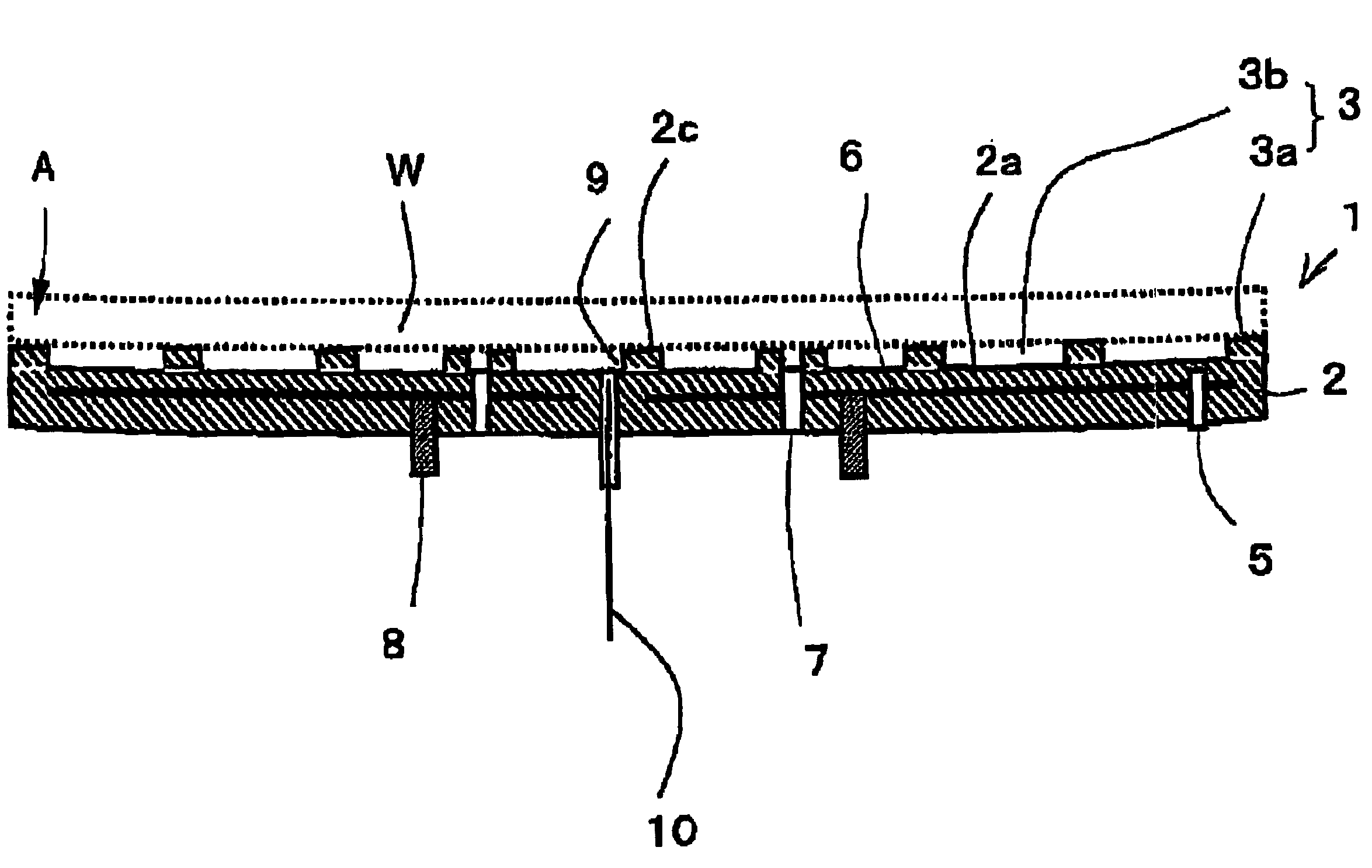 Electrostatic chuck and wafer holding member and wafer treatment method