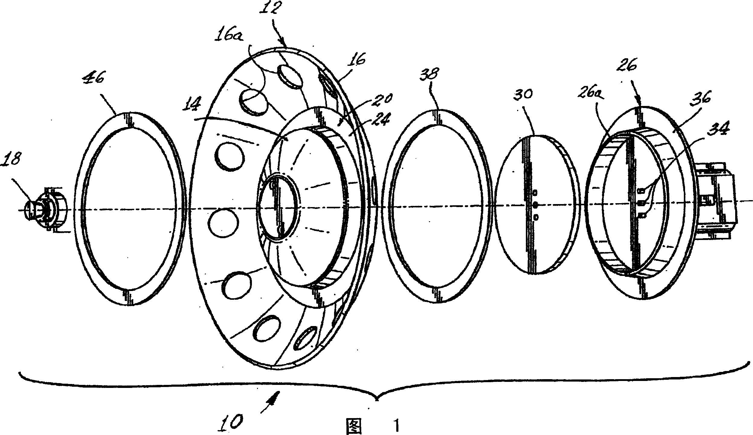 LED lamp and lamp reflector assembly