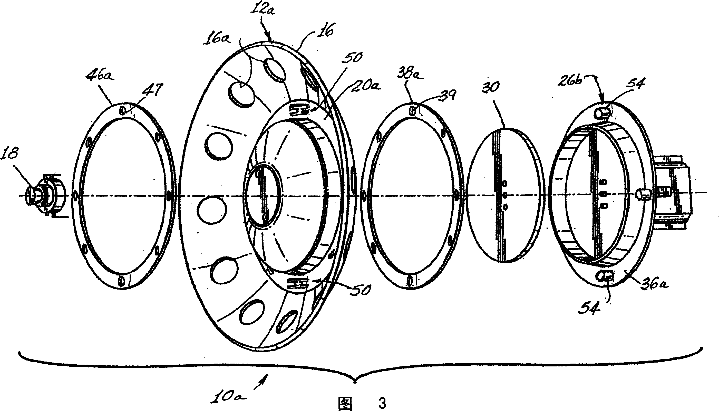 LED lamp and lamp reflector assembly