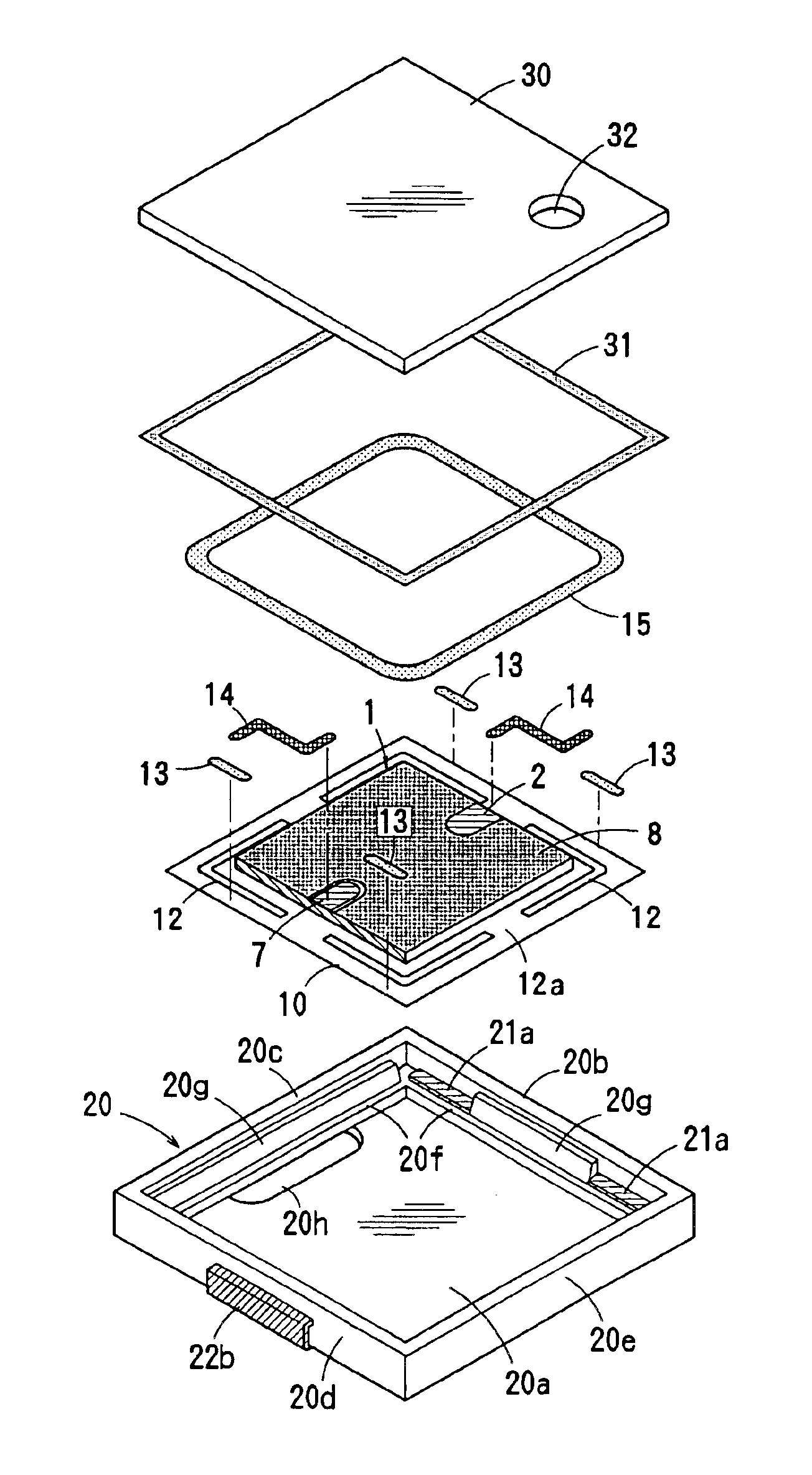 Piezoelectric electroacoustic transducer