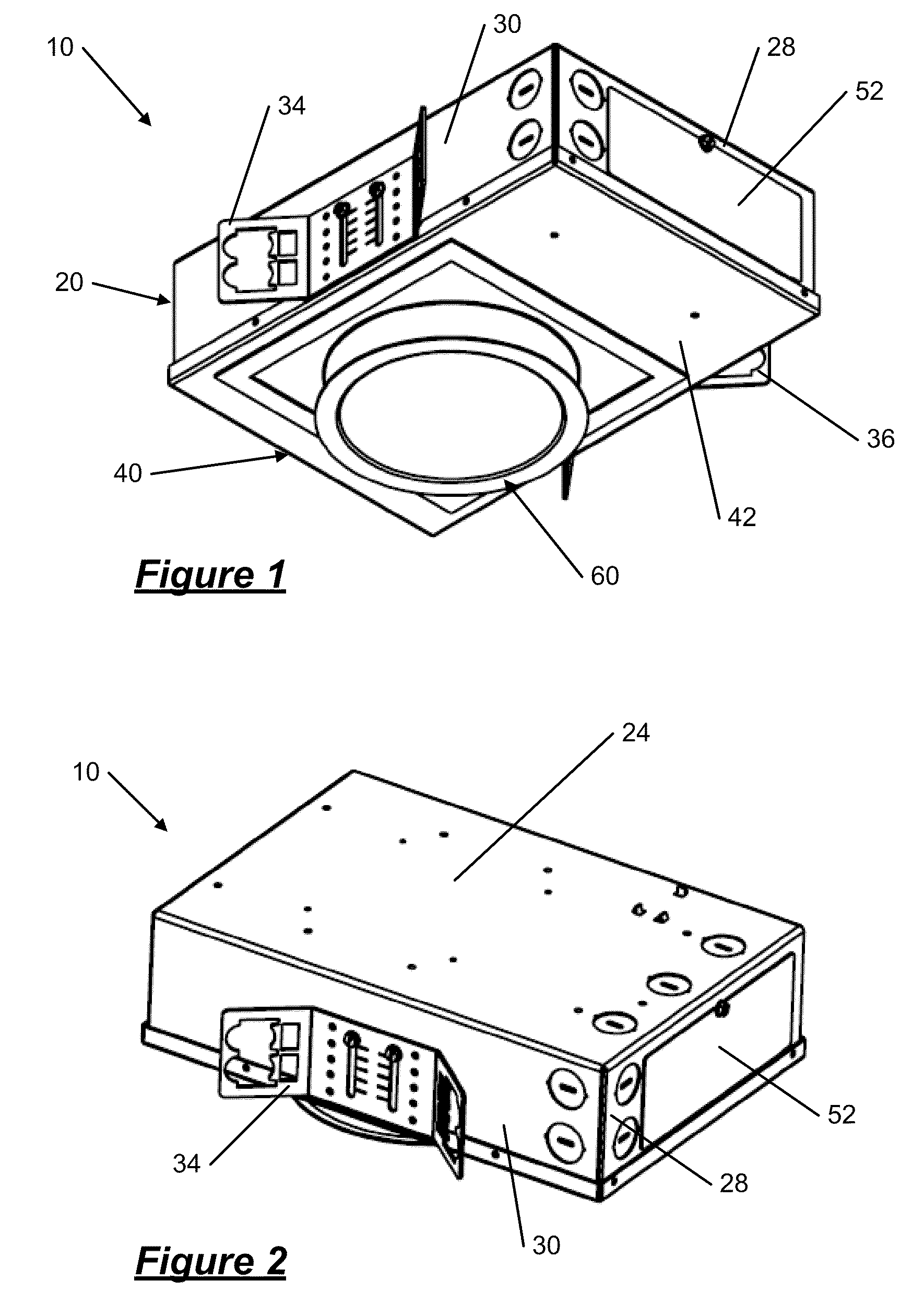 Recessed LED down light