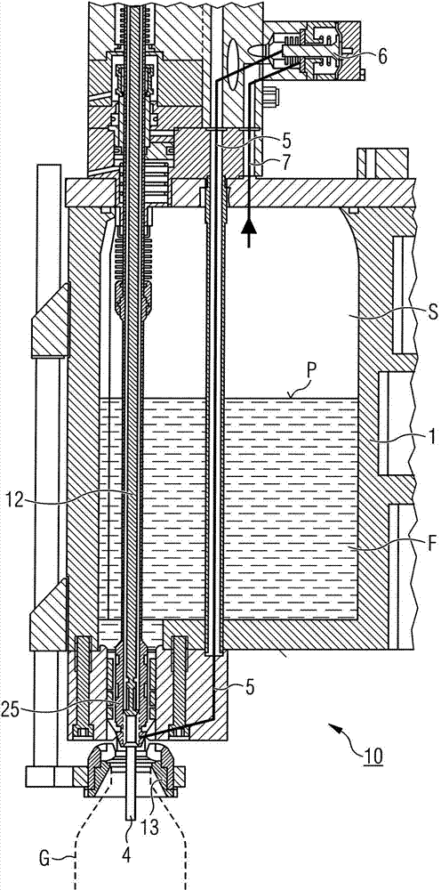 Method and device for filling containers