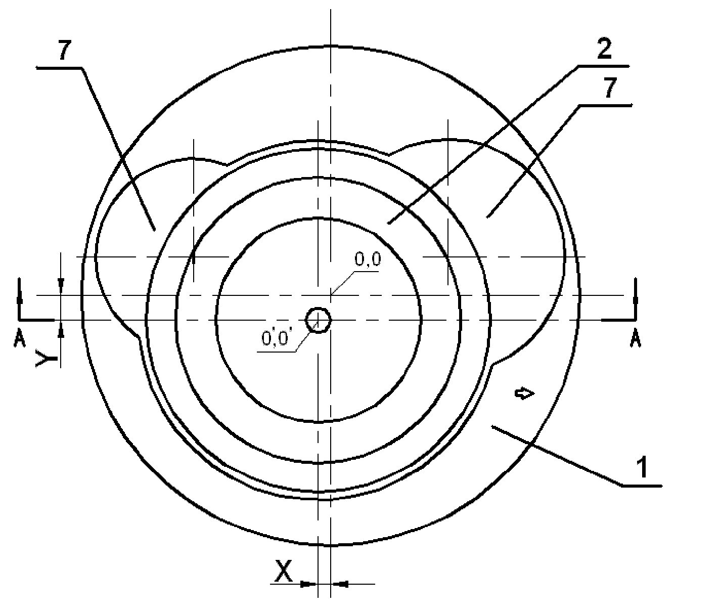 Combustion chamber of diesel engine