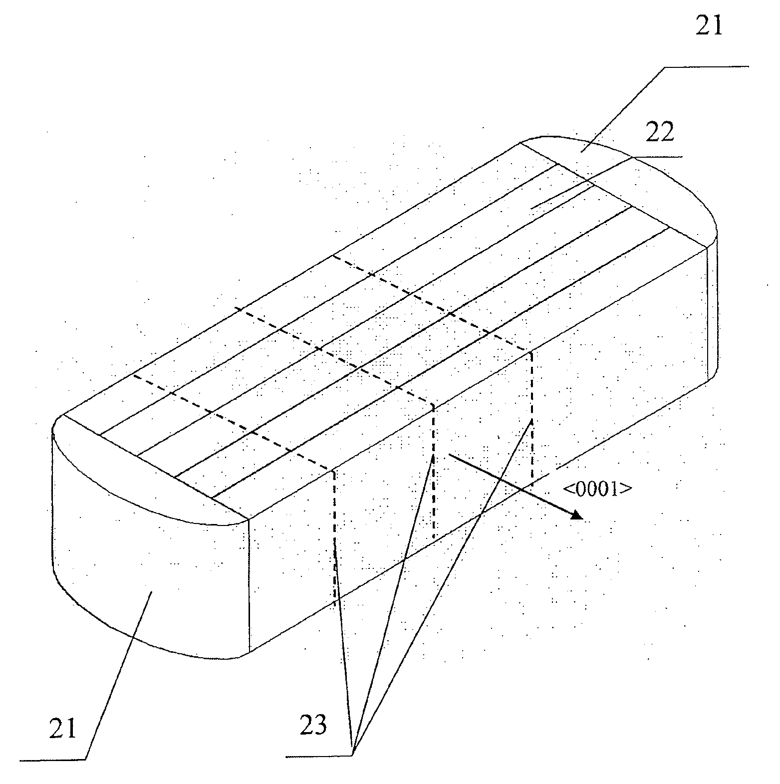 Crystalline plate, orthogonal bar, component for producing thermoelectrical modules and a method for producing a crystalline plate