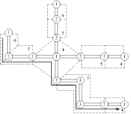 Airport surface road network model and airport surface collision detection critical alarm algorithm