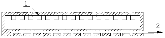 Adsorption-type lamp box for detection of laser processed flexible circuit board