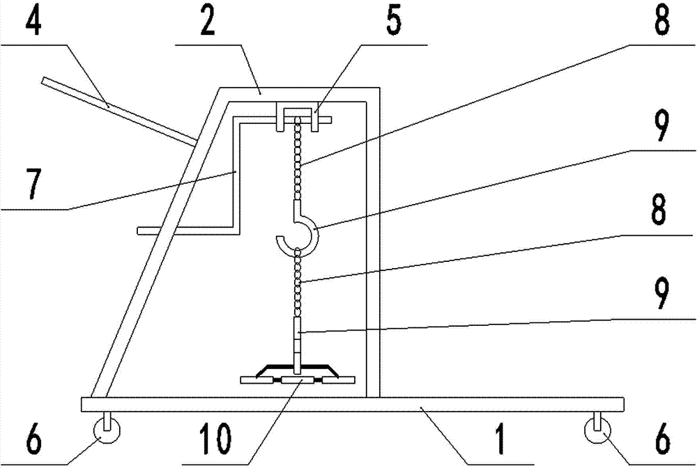 Mechanical lifting appliance for cable trench covers of substation and switching station