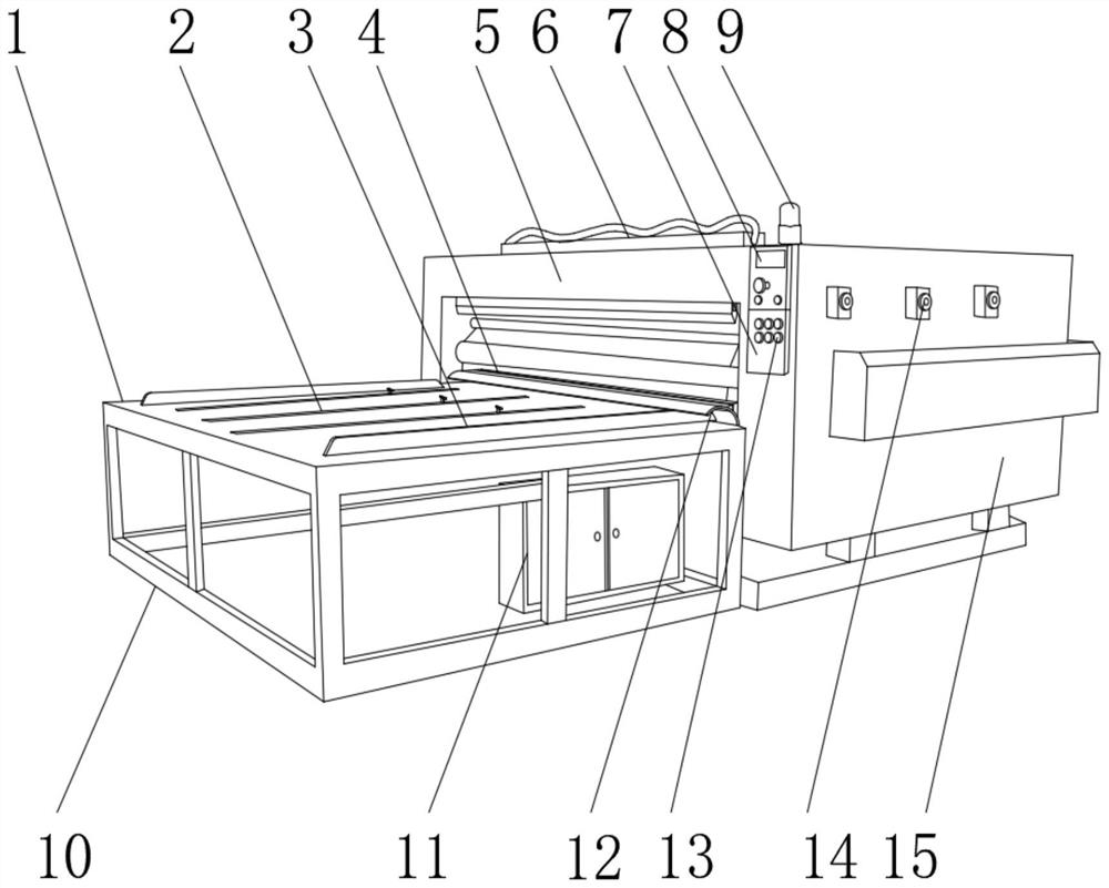 Paper conveying device for color printing capable of eliminating electrostatic adsorption