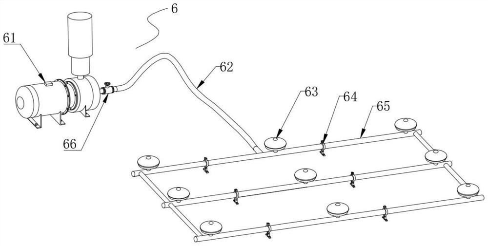 Landscape water body efficient treatment and purification device and purification method thereof