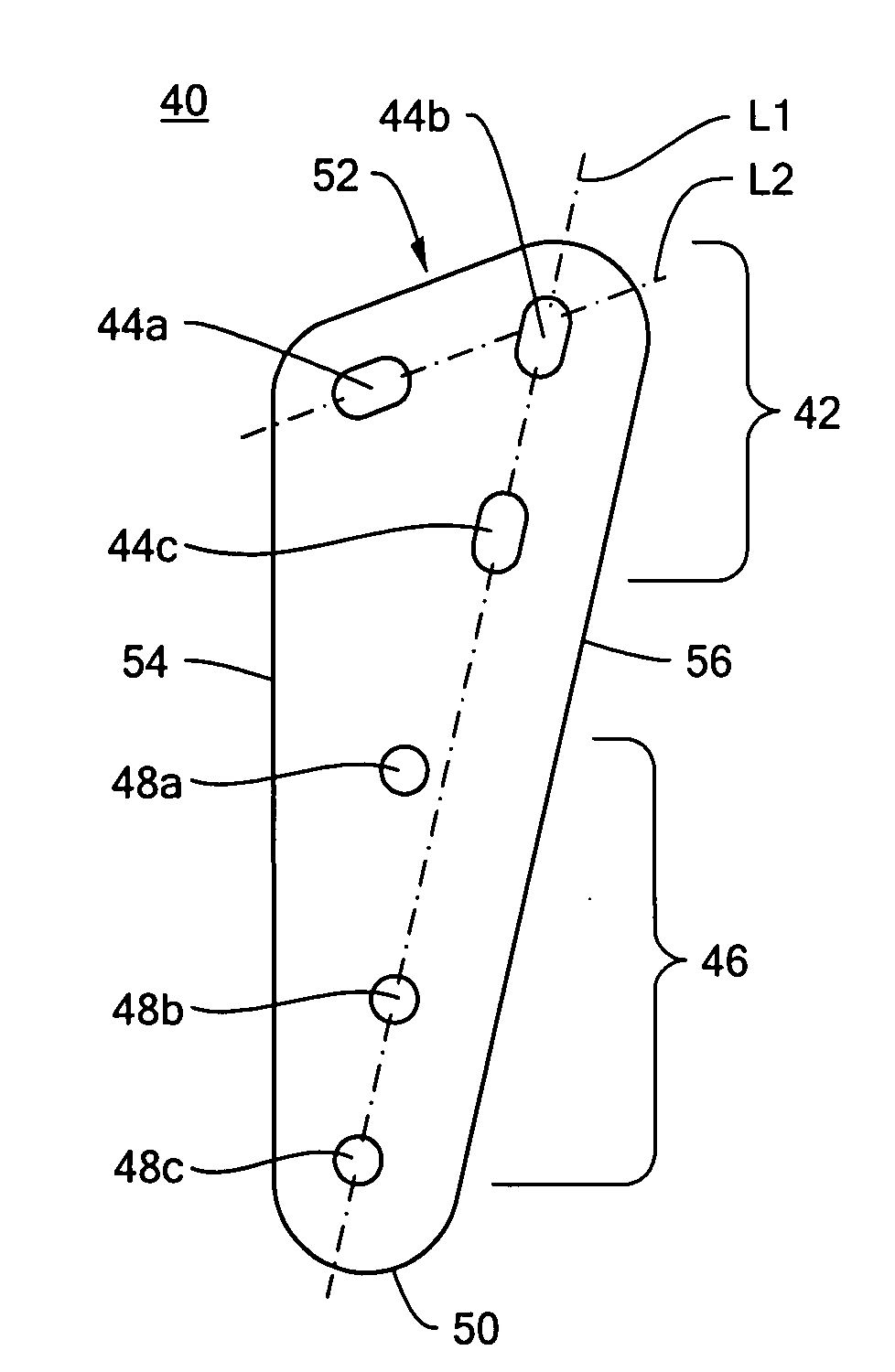 Fixation plate