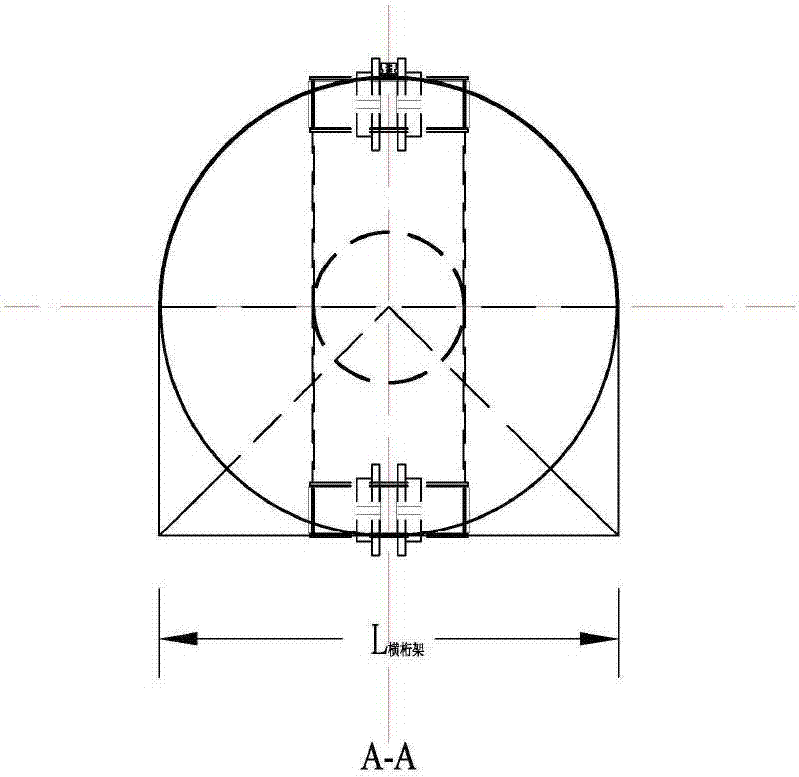 Movable suspension type eddy-eliminating beam system for eliminating vertical-axis eddy at water inlet