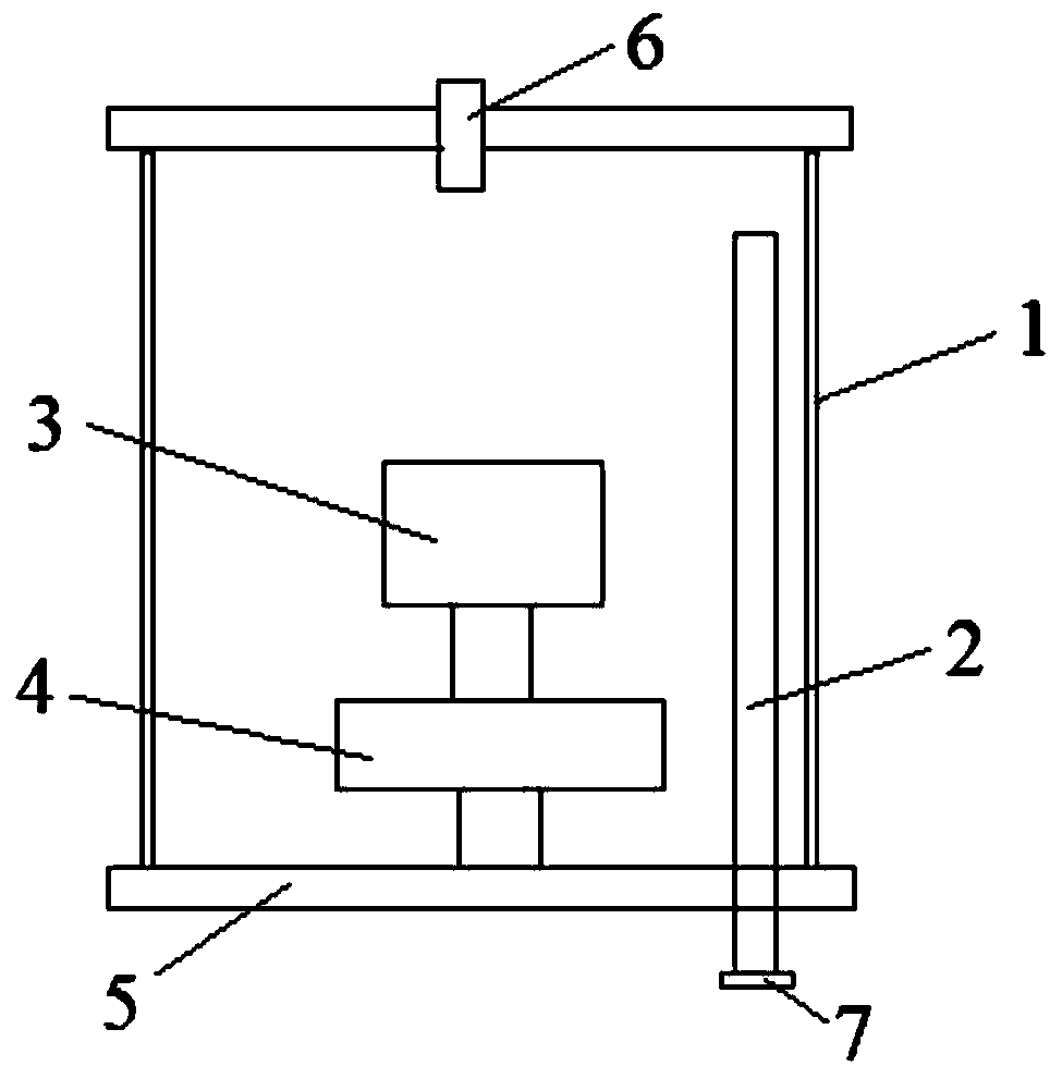 Evaporation and conveying device of metal organic chemical source liquid