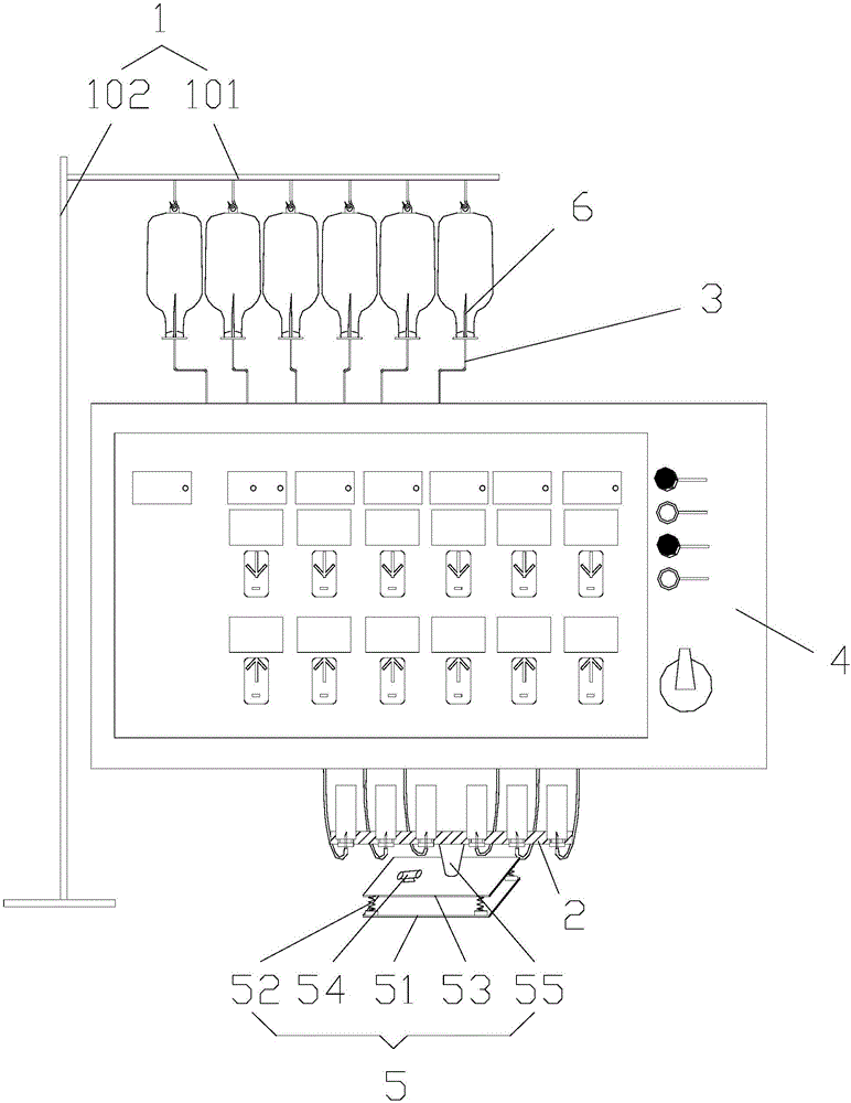 Full-automatic drug mixing machine