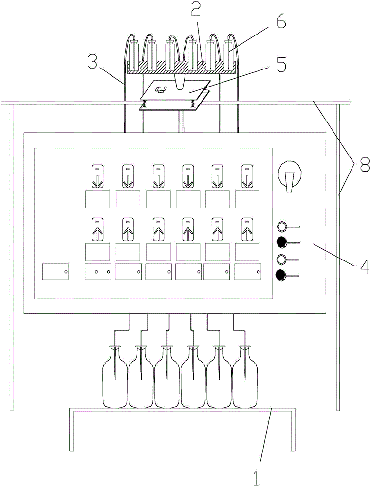 Full-automatic drug mixing machine