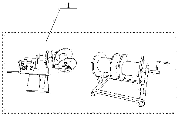 Simple human assisted reprocessing wire separating device