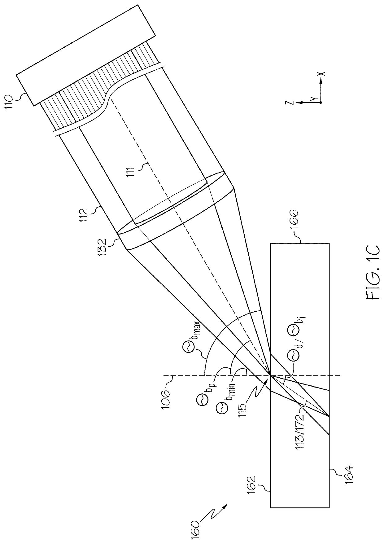 Phase-modified quasi-non-diffracting laser beams for high angle laser processing of transparent workpieces