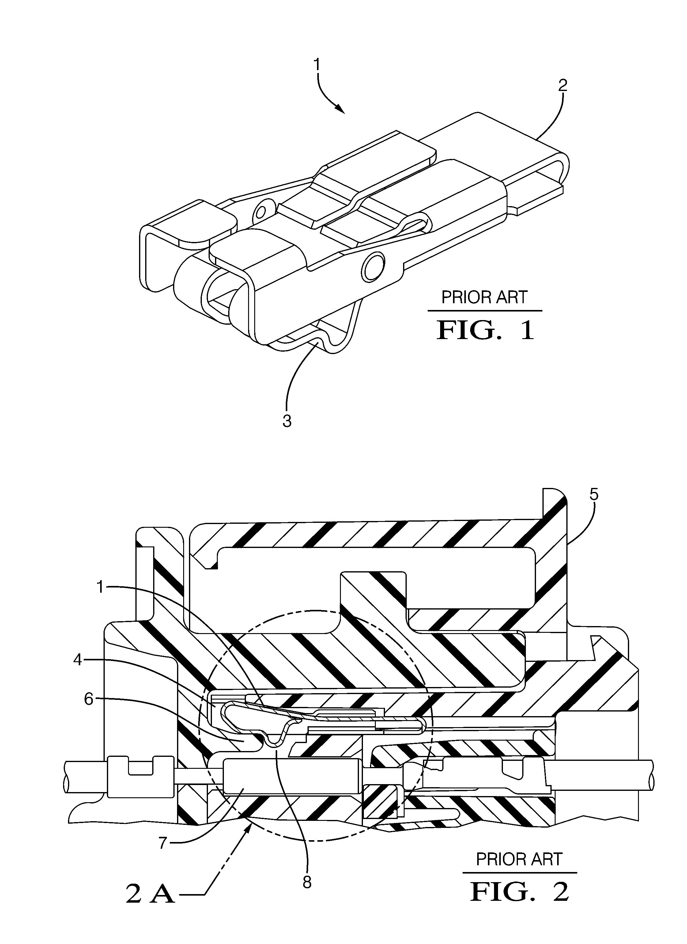 Shorting clip terminal connector assembly including protrusion shield