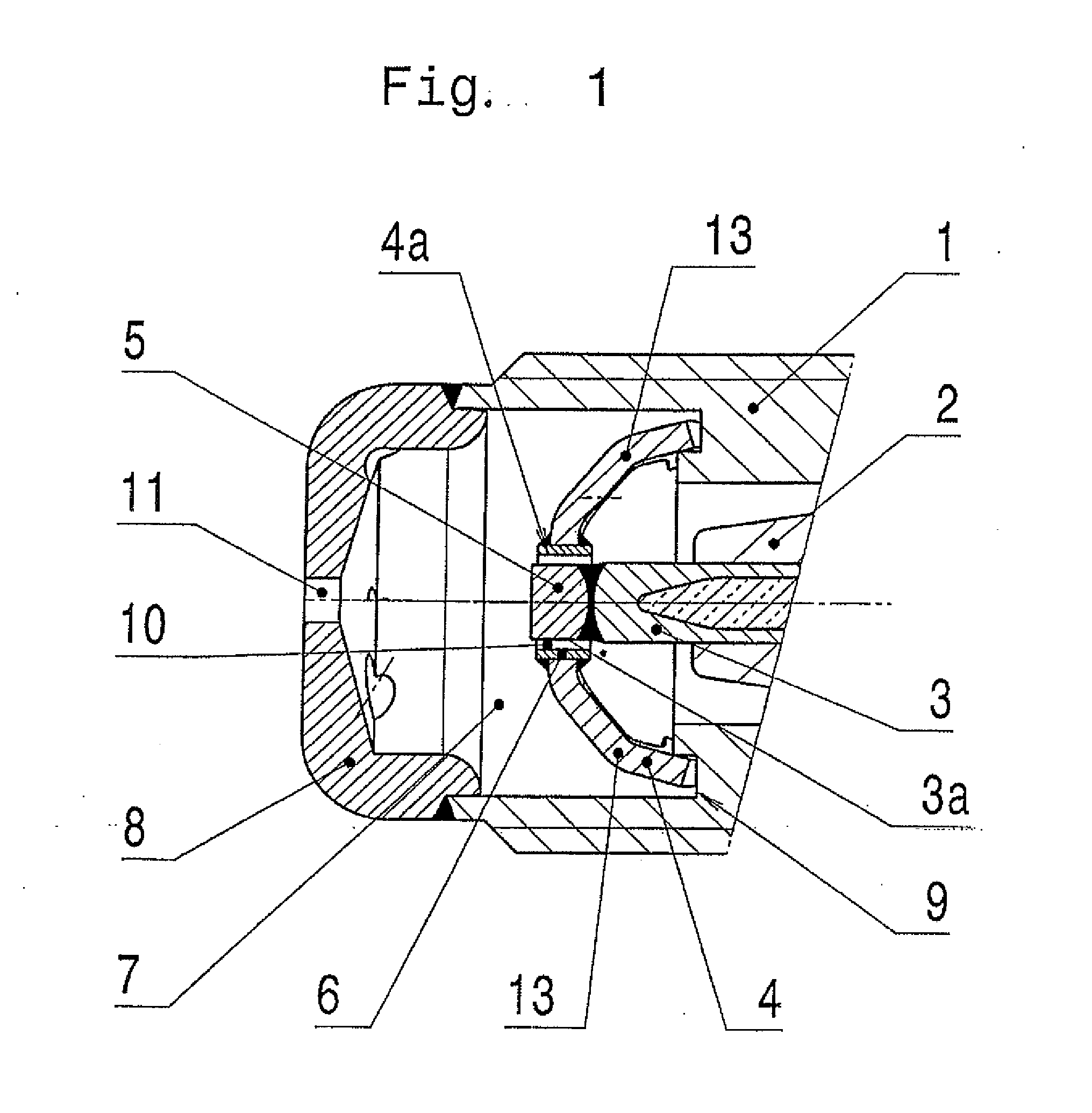 Spark Plug for a Gas-Operated Internal Combustion Engine