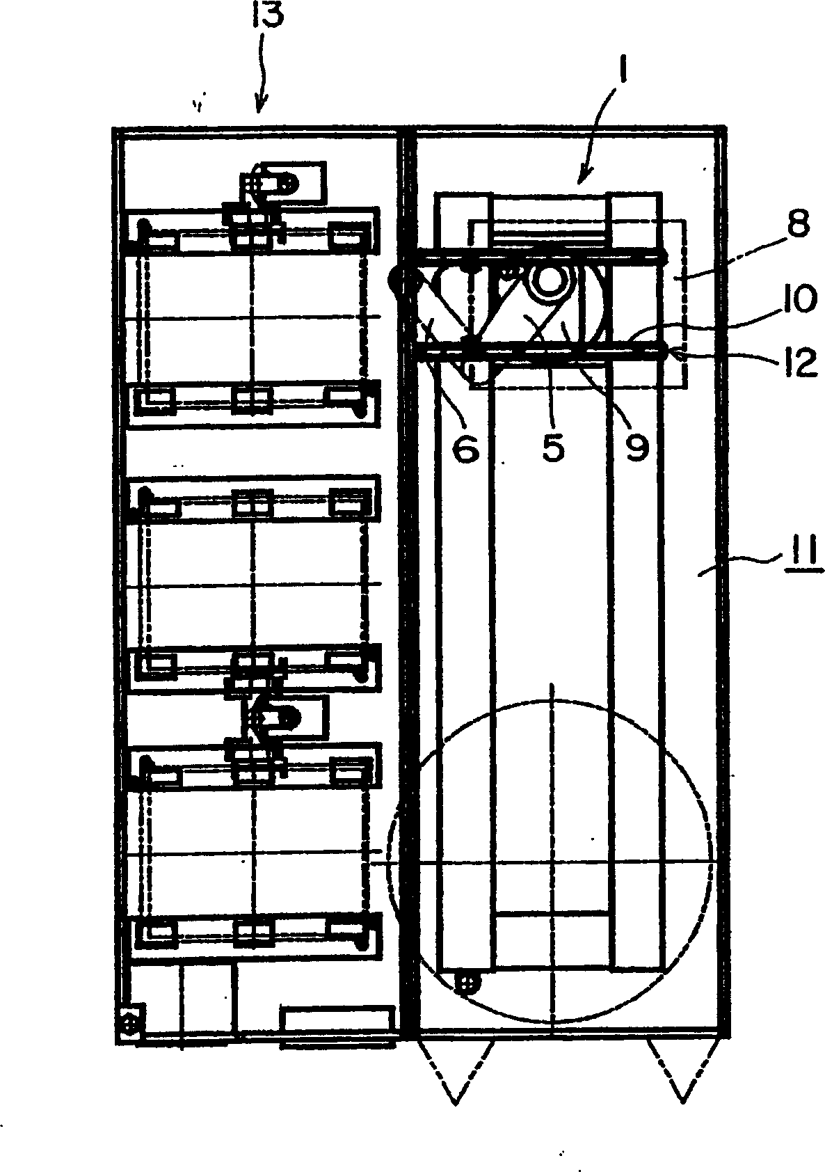 An industrial robot