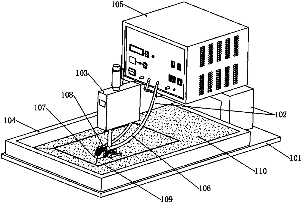 PCB underwater wire repairing device