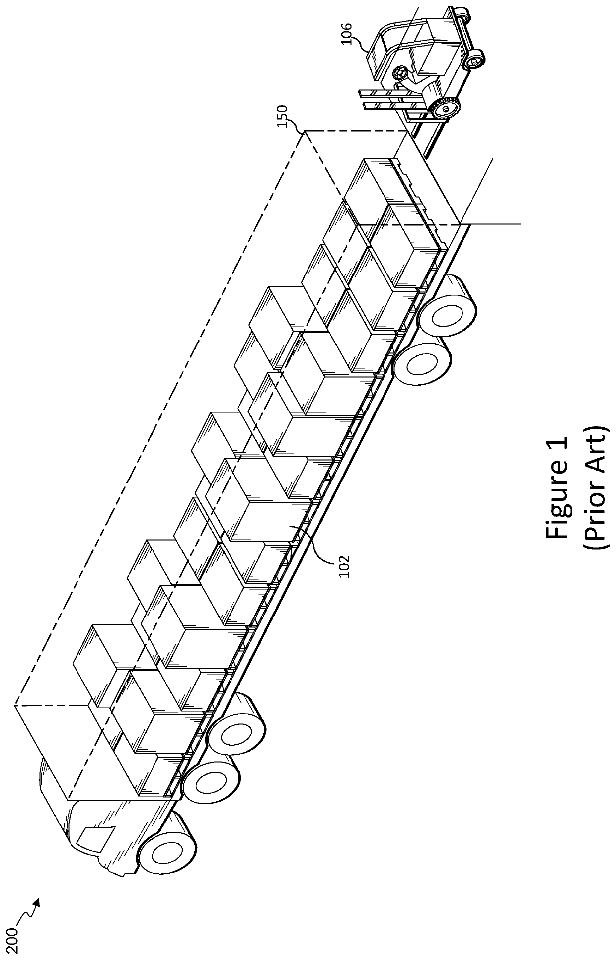 Adjustable pallet rack