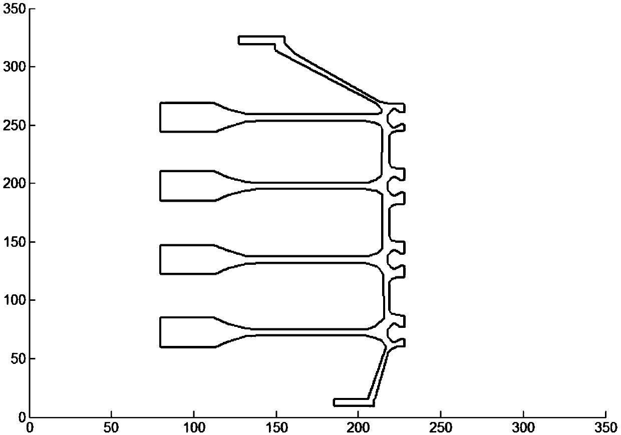 Multistage wheel disc rotor structure interactive design method driven by geometrical features