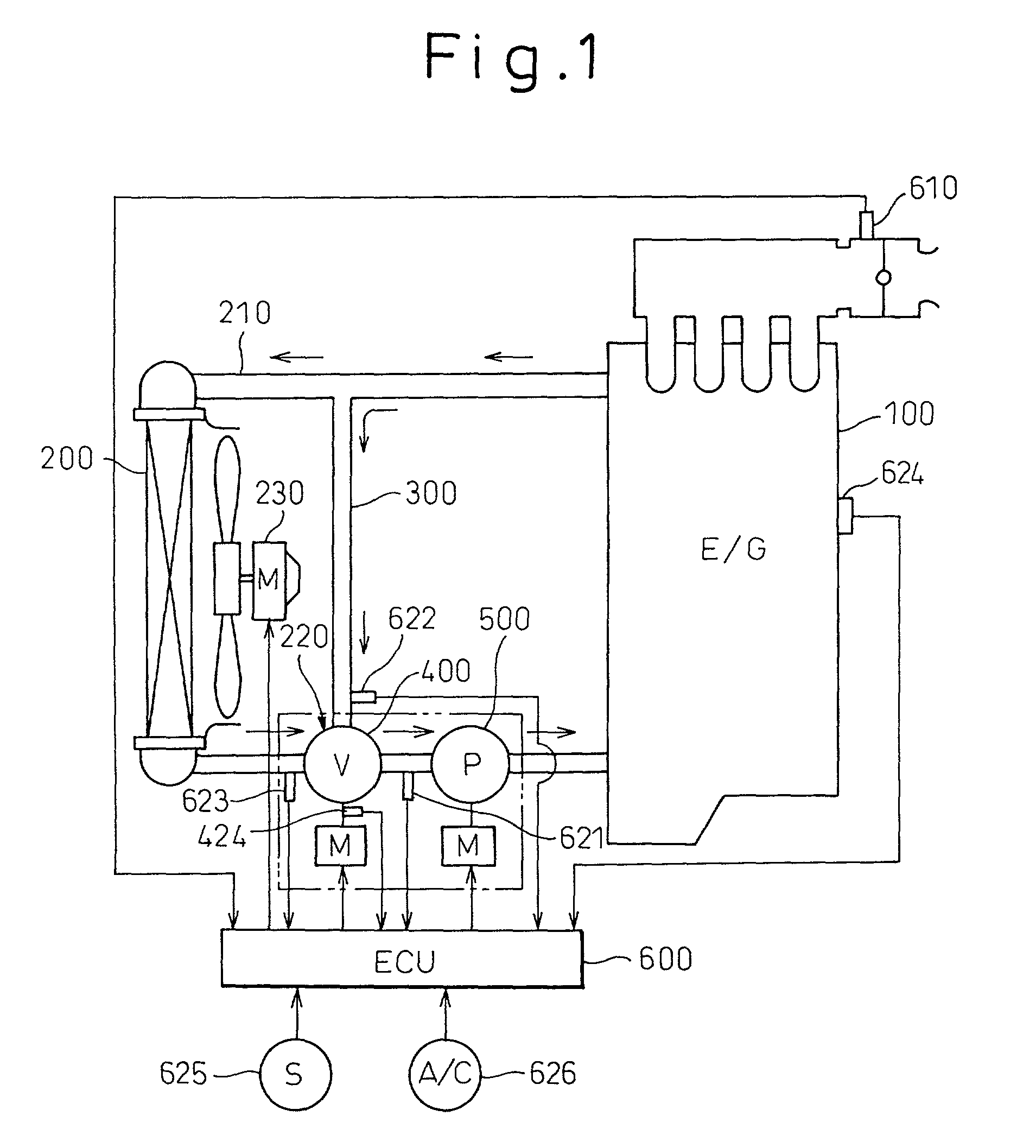 Cooling device for liquid-cooled type internal combustion engine