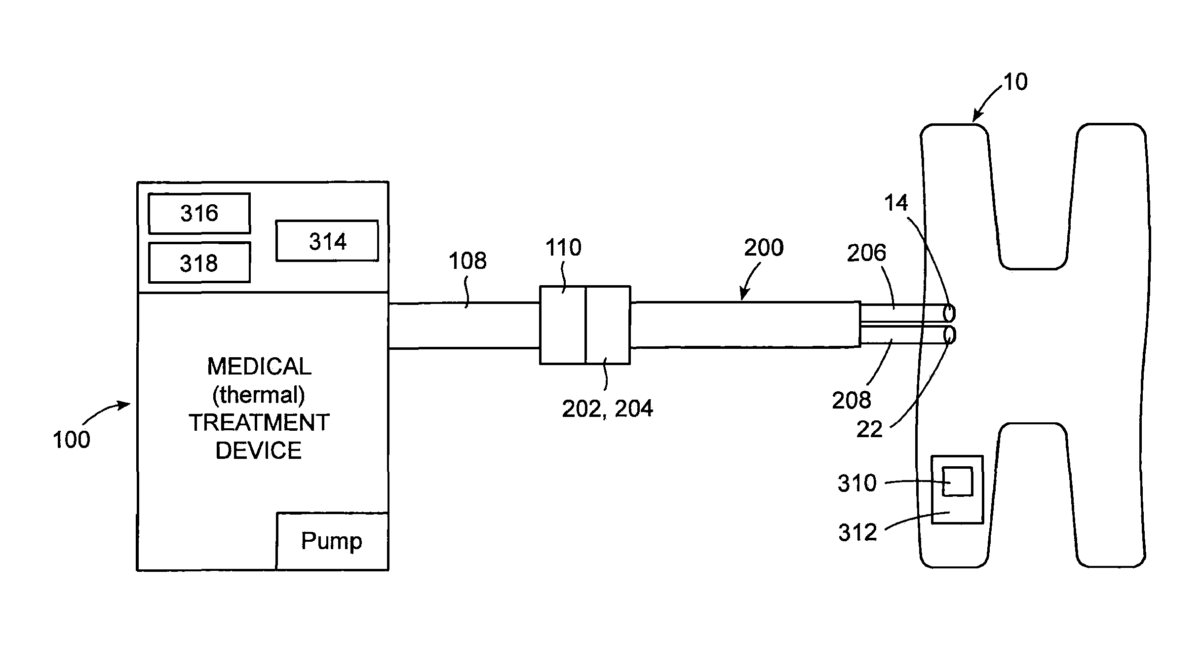 System and method for controlling the operation of a therapeutic pad